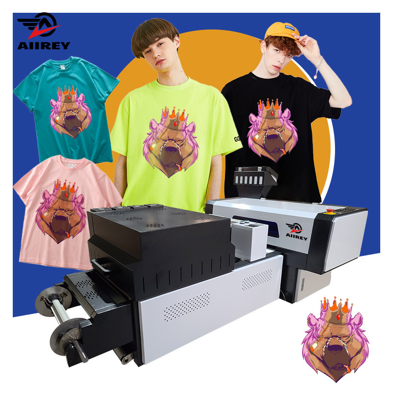 2 impresora principal Three Stage Heating de la película de la transferencia de XP600 los 30cm A3 DTF
