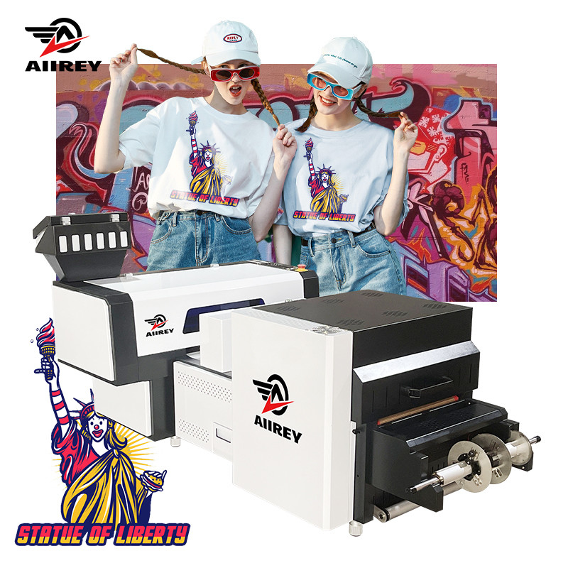A2 color CMYK W LC LM nanómetro NY de Machine Double Head nueve de la impresora de la camiseta DTF