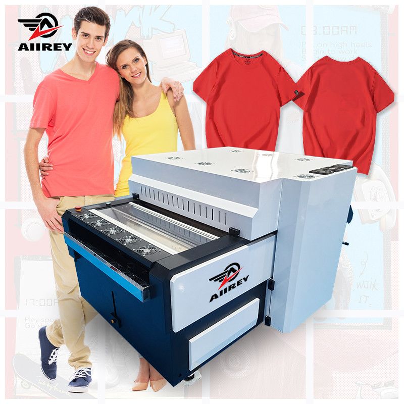 Máquina profesional DTF para batir polvo con purificador de humo todo en uno de tres etapas de calefacción de 2kw de potencia