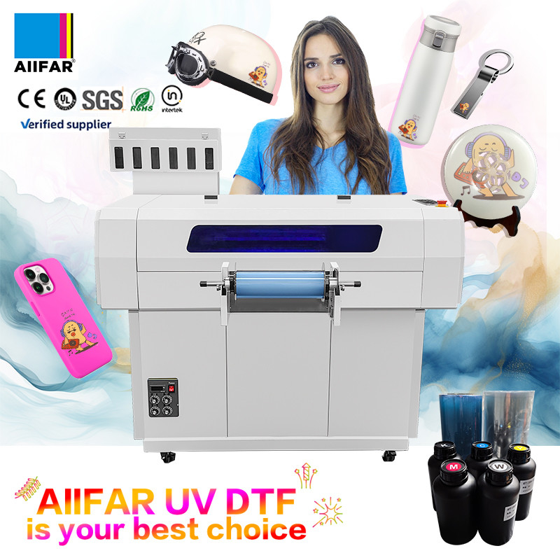 Impresora de inyección de tinta Refinecolor Roll To Roll Impresora UV DTF con inspección de salida de video