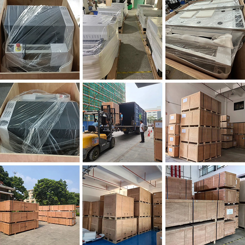 Impresora DTF UV de eficiencia para la producción de pegatinas Impresora de cristal UV de grado industrial